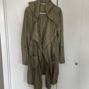 Long trench style jacket